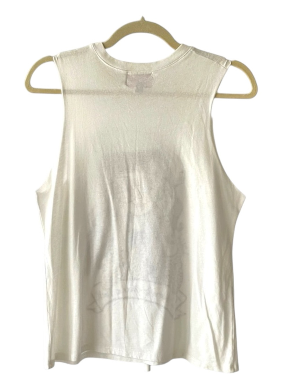 VHTF: Valfre Valfré ꧮ I Donut Give a F*ck Muscle Tee Tank Top ꧮ White ꧮ Medium ꧮ - Picture 13 of 16